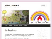 Tablet Screenshot of larsantacruz.com